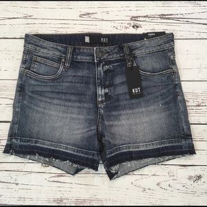 Kut from the Kloth KUT Andrea denim shorts NWT
